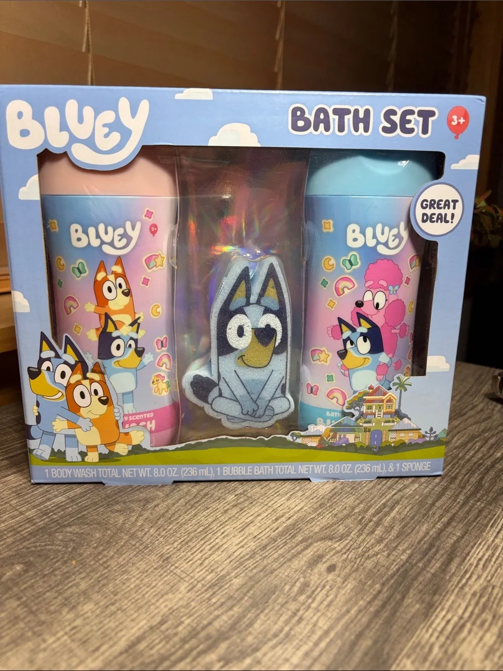 Bluey Kids Bath Set